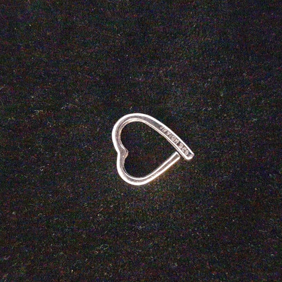 Hot Diamonds 925 Silver Open Heart Memories Pendant Marked HDIA/U - Picture 3 of 3